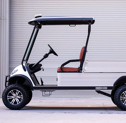 2-Seater Lifted Utility Cargo Golf Cart with Hydraulic Cargo Lift - Image 4