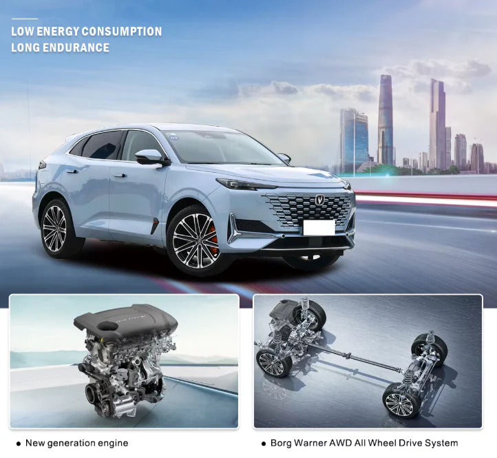 2023 Changan Uni-k 2.0 T idd Hybrid Petrol Car 5 Seats SUV High Speed Changan Uni K Gasoline Car - Image 3