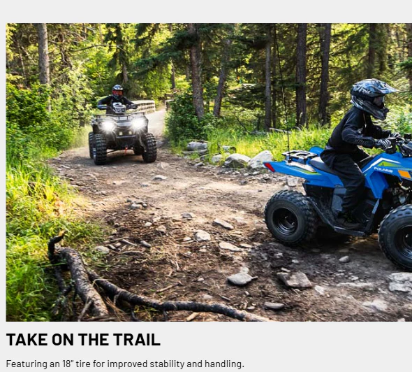 2025 Polaris Outlaw 70 EFI Age 6+ - Image 7