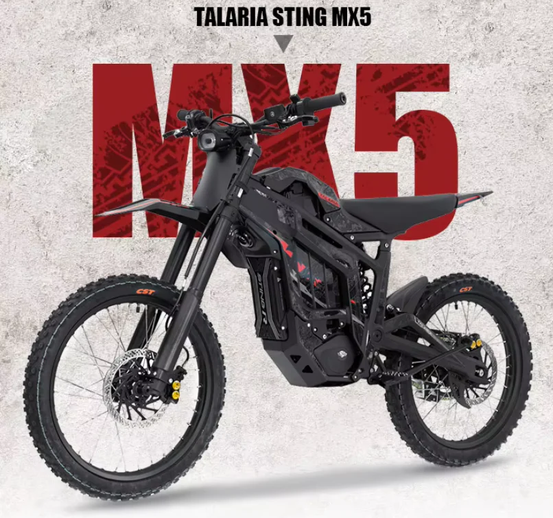 2025 Talaria Sting MX5 Dirt Bike 72V 40Ah 13400W 100KM  Long Range - Image 3