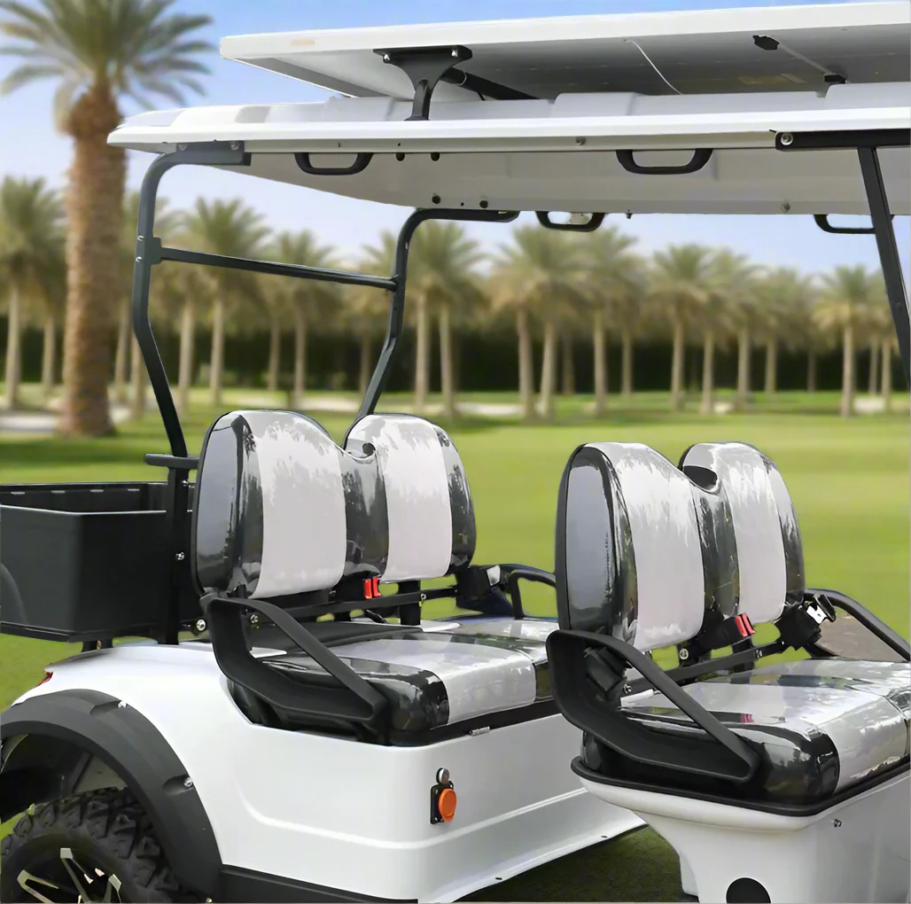 Off-Road High Suspension Golf Car 6 Seater With Cargo Box - Image 5