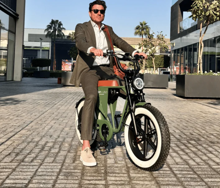 Adam Retro Fat Electric Bike 48V 14.5Ah 500W - Image 8