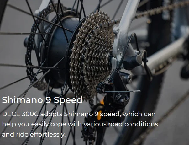 ADO DECE 300C Commuter Electric Road Bike - Image 6