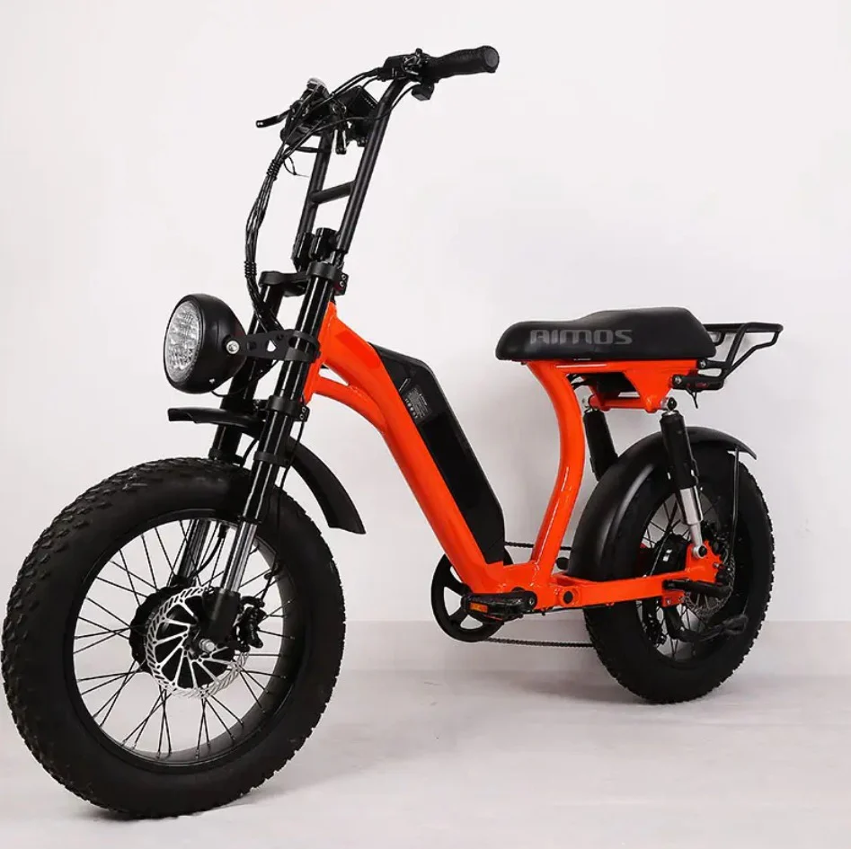 Aimos All Terrain Fat Tyre Electric Bike 48V 17.5Ah 1000W AMS TDE 07B