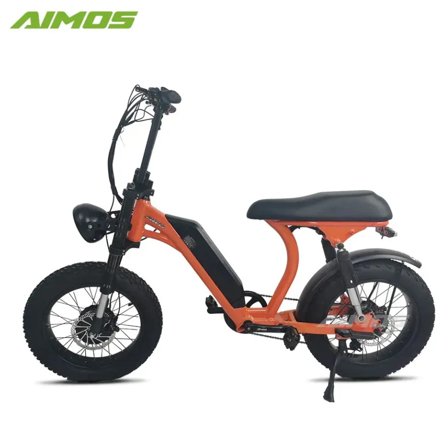 Aimos All Terrain Fat Tyre Electric Bike 48V 17.5Ah 1000W AMS TDE 07B - Image 10