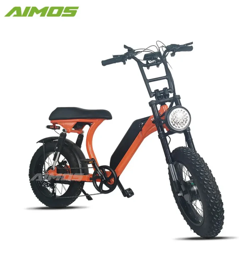 Aimos All Terrain Fat Tyre Electric Bike 48V 17.5Ah 1000W AMS TDE 07B - Image 6