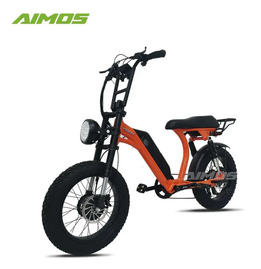 Aimos All Terrain Fat Tyre Electric Bike 48V 17.5Ah 1000W AMS TDE 07B - Image 7