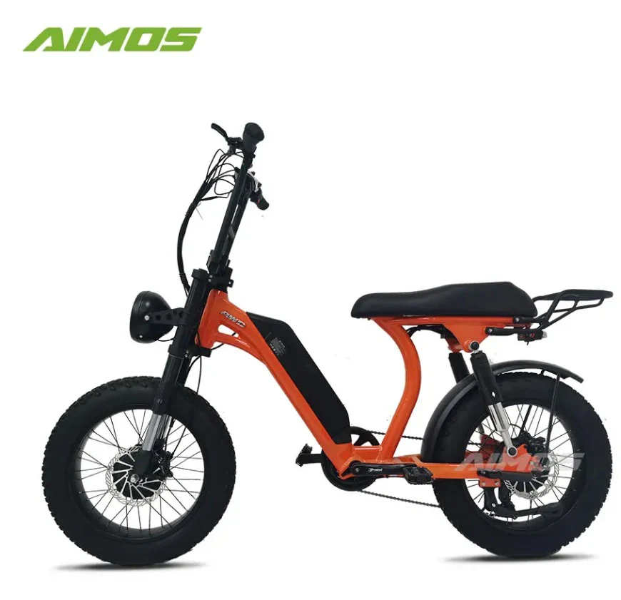 Aimos All Terrain Fat Tyre Electric Bike 48V 17.5Ah 1000W AMS TDE 07B - Image 8