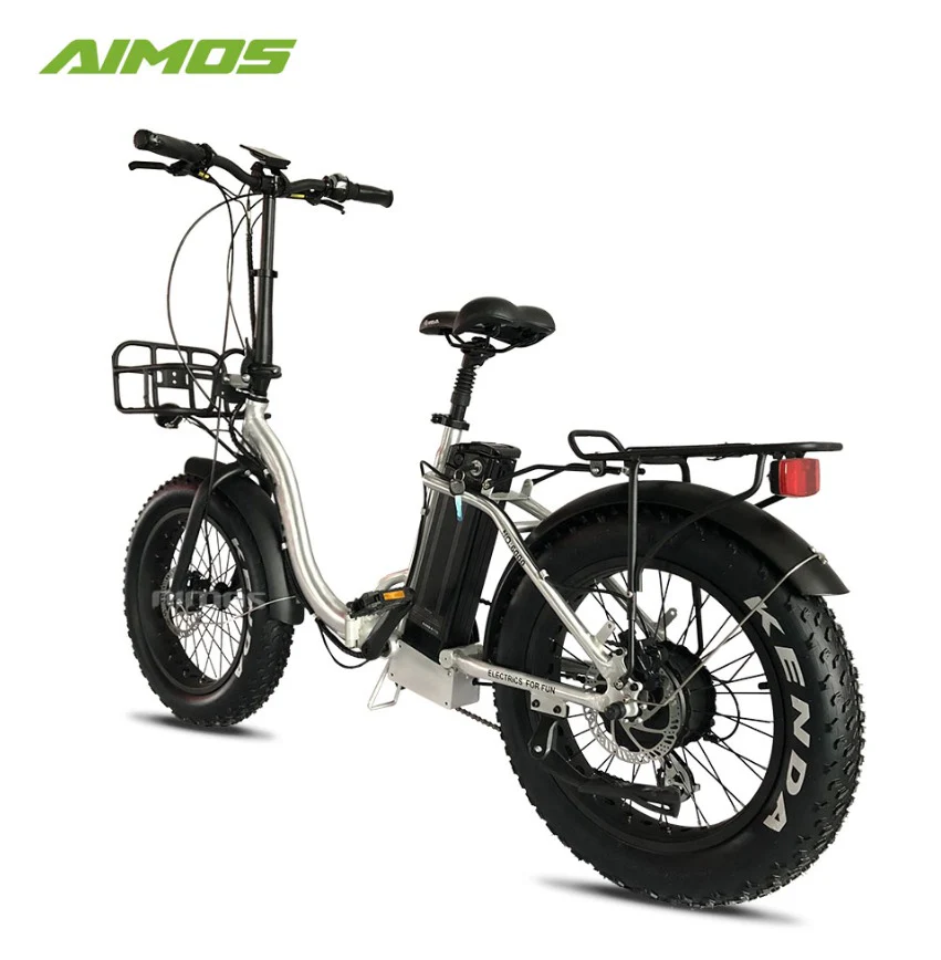 AIMOS Folding Electric Bike 36V 10.5Ah 500W with Kenda 26" Fat Tyres - Image 3