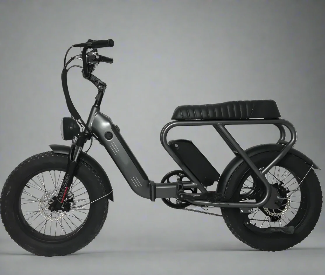 Aimos Folding Electric Dirt Bike Hybrid Fat Bike Fast EBike 36V 13Ah 350W AMS-TDE-07N