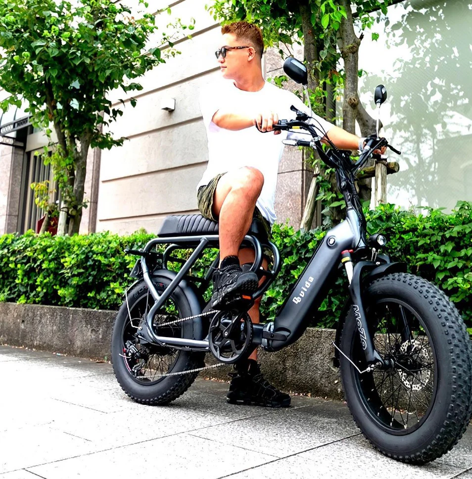 Aimos Folding Electric Dirt Bike Hybrid Fat Bike Fast EBike 36V 13Ah 350W AMS-TDE-07N - Image 2