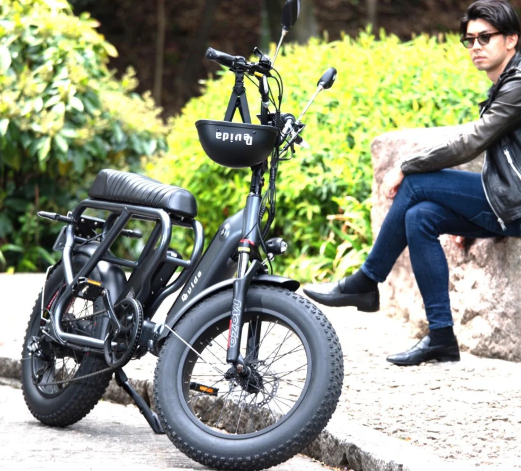 Aimos Folding Electric Dirt Bike Hybrid Fat Bike Fast EBike 36V 13Ah 350W AMS-TDE-07N - Image 8