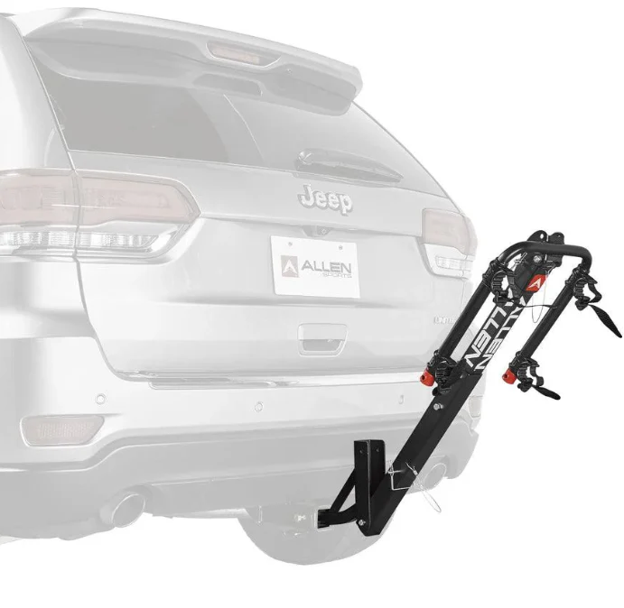 ALLEN RACK Deluxe 2 Bike Carrier 1 1/4 and 2" Hitch - Black - Image 3