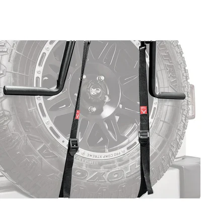 ALLEN RACK Deluxe 2 Bike Spare Tire Rack - Black - Image 4