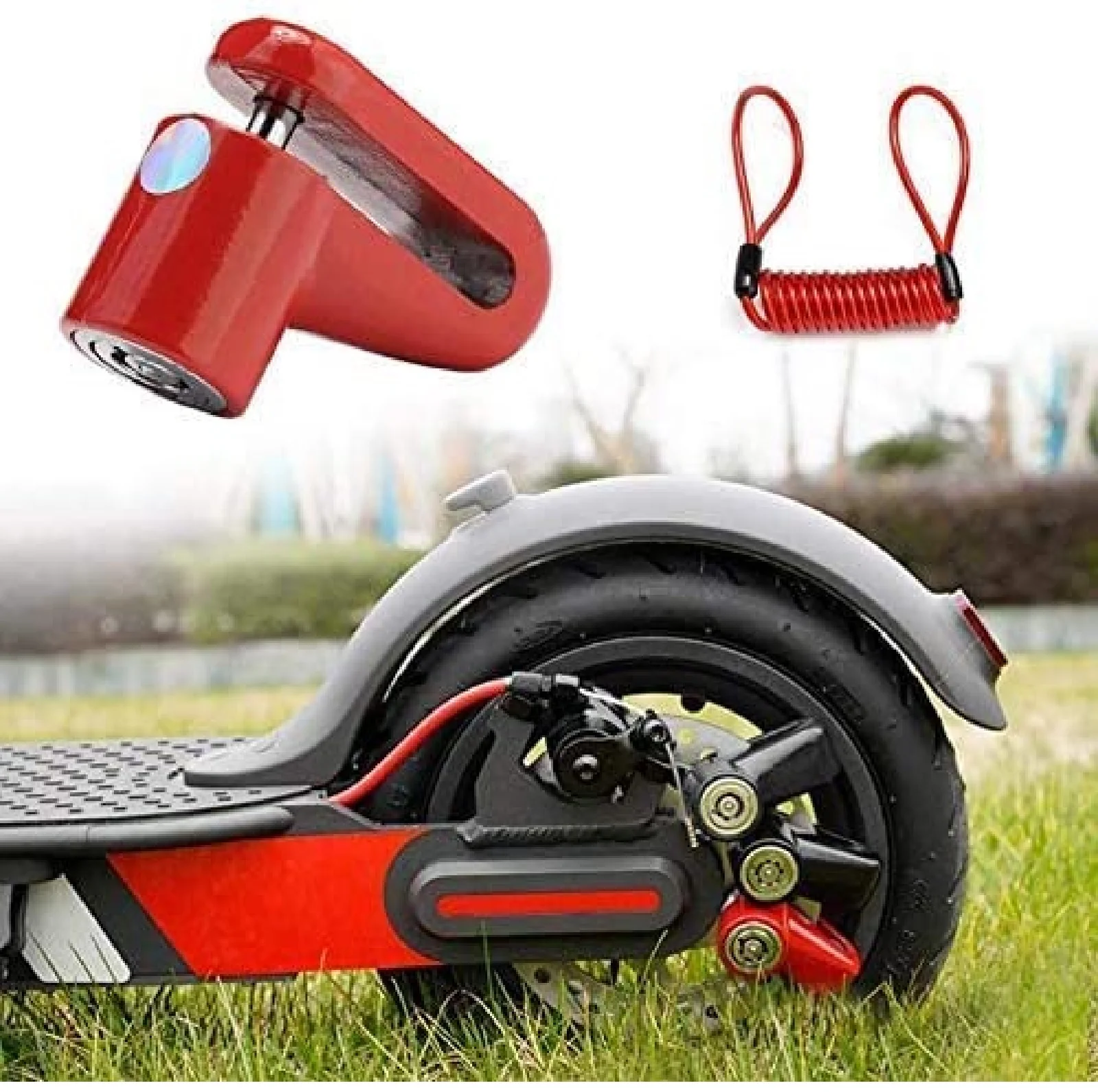 Anti-Theft Disc Brake Steel Wire Lock - Image 2