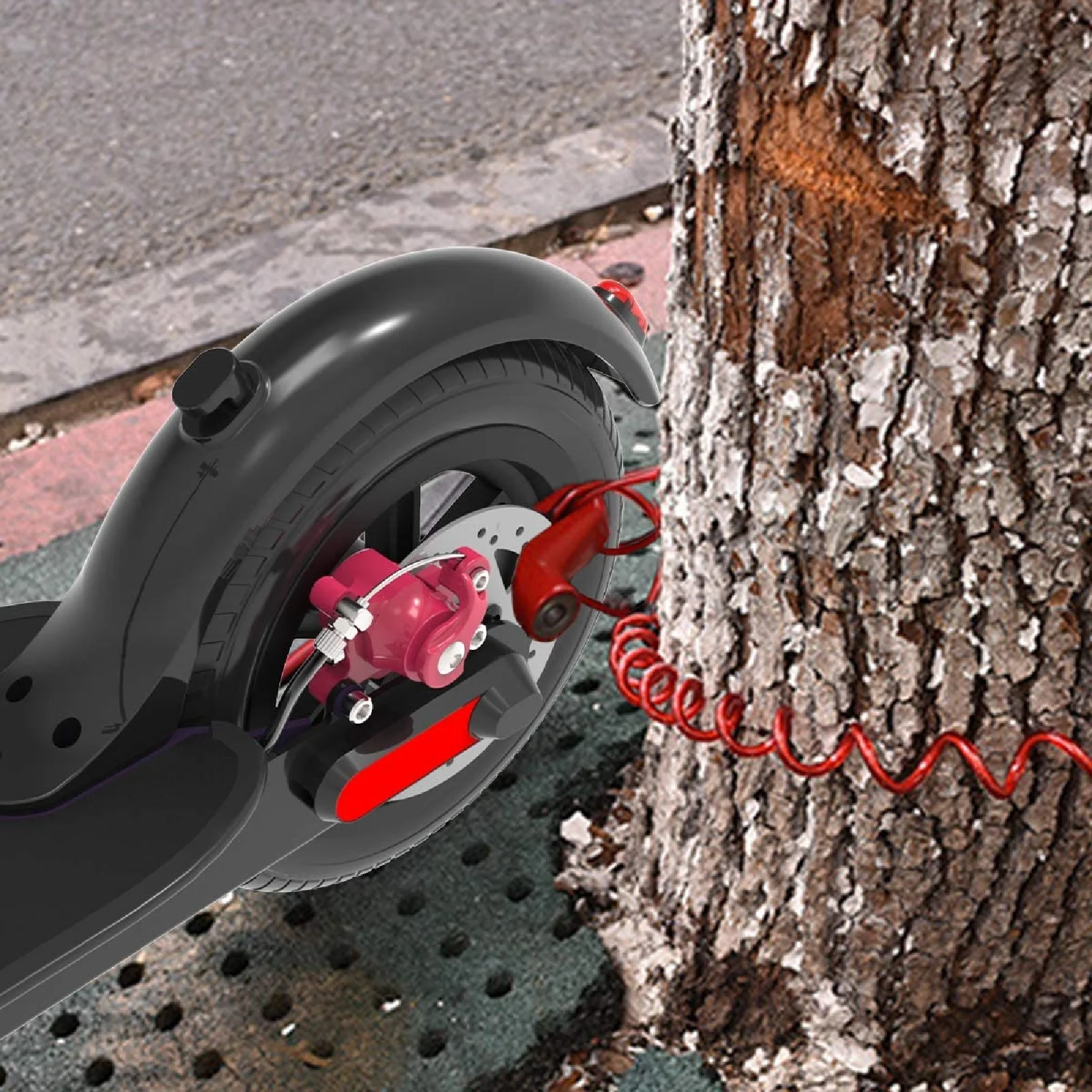 Anti-Theft Disc Brake Steel Wire Lock - Image 6