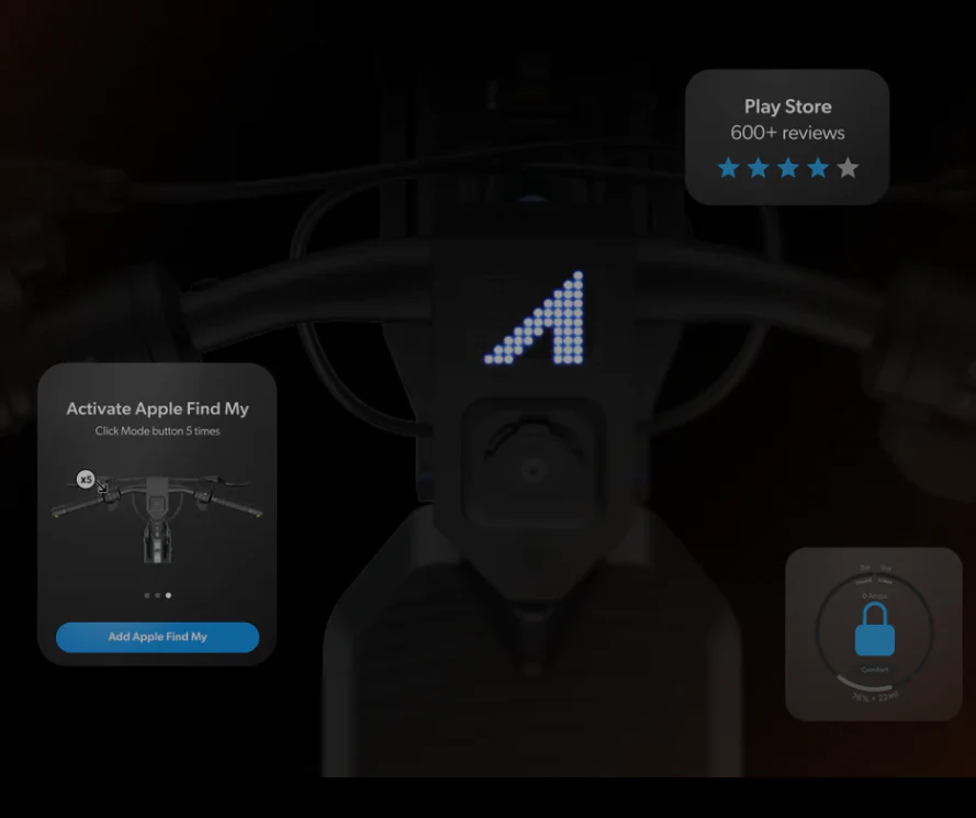 Apollo Phantom Electric Scooter -Space Gray 52V 1750W Dual - Image 6