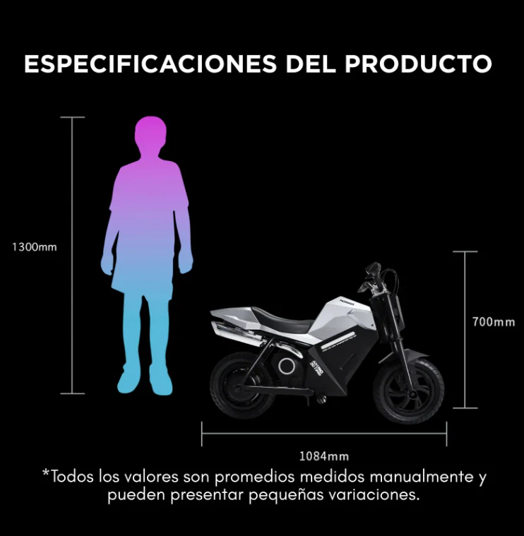APTUM ADV250 Electric Kids Motorcycle Age 8-14 years - Image 10