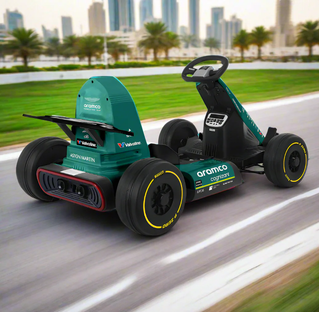 Aston Martin F1 Team 12v Go Kart V2 Age 3-8 Years
