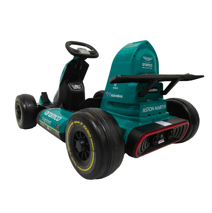 Aston Martin F1 Team 12v Go Kart V2 Age 3-8 Years - Image 2