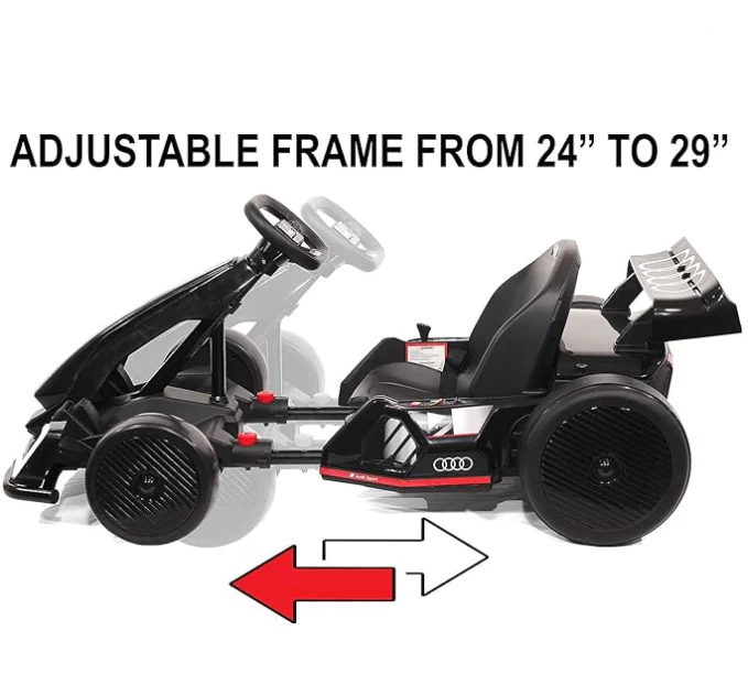 Audi Ride On Kids Electric Drifting Go Cart Age 6-12 - Image 4