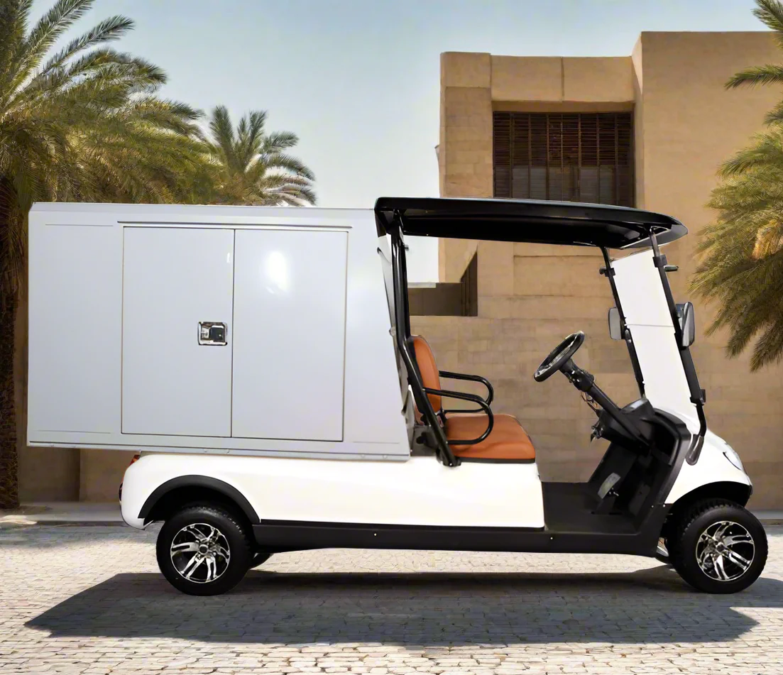 B6 Electric Garbage Truck Golf Cart Utility Vehicle - Image 3