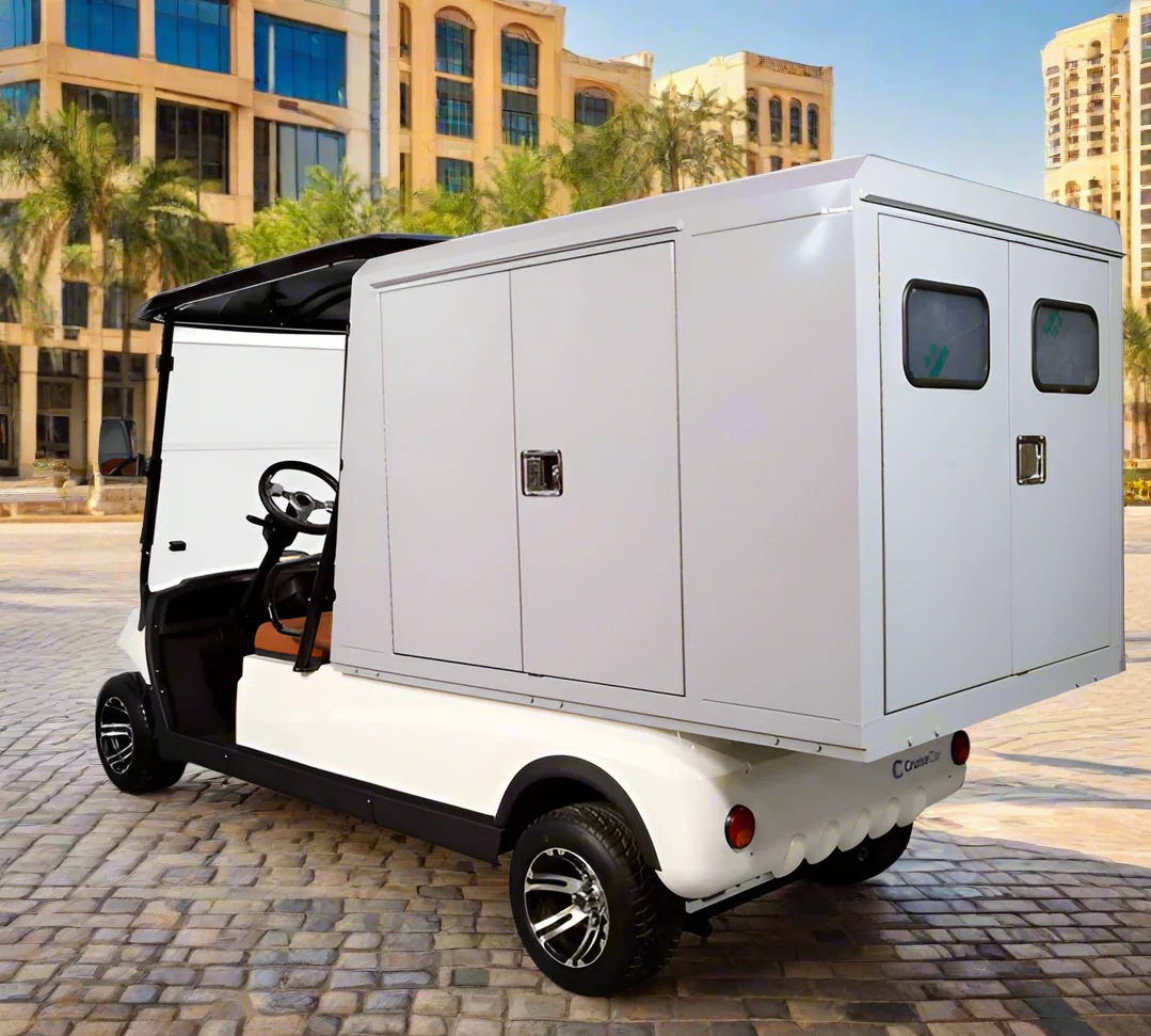 B6 Electric Garbage Truck Golf Cart Utility Vehicle - Image 4