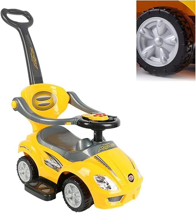 Baby Push Cars for Toddlers, 3 in 1 Ride on Push Car Age 1-3 - Image 10