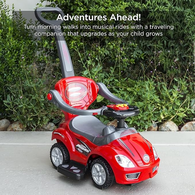 Baby Push Cars for Toddlers, 3 in 1 Ride on Push Car Age 1-3 - Image 13