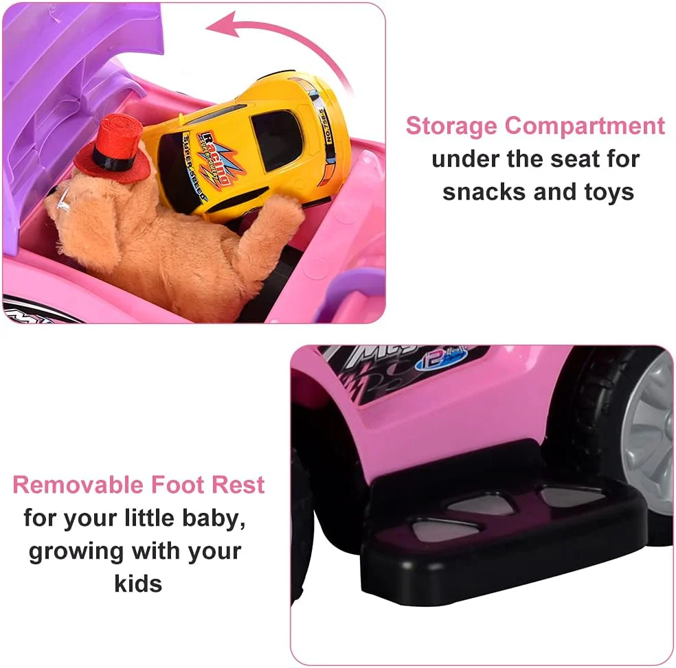 Baby Push Cars for Toddlers, 3 in 1 Ride on Push Car Age 1-3 - Image 4