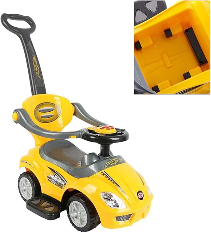 Baby Push Cars for Toddlers, 3 in 1 Ride on Push Car Age 1-3 - Image 6