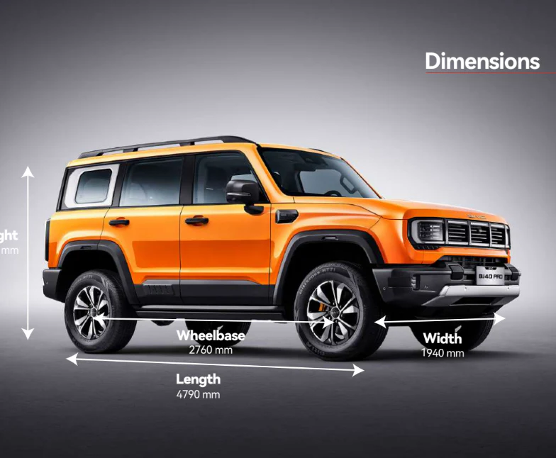 BAIC BJ40 Pro SUV - Image 13