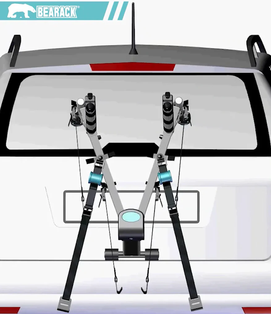 Bearack Transformer Bike Trunk Rack BC-6425 (Foldable) - Image 4