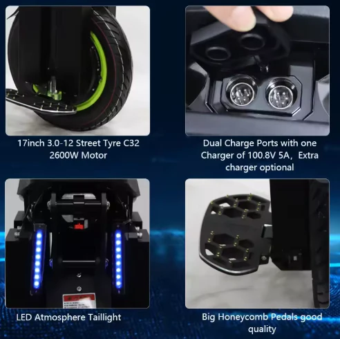 Begode T4 Pro Electric Unicycle 100.8V 1800Wh - Image 3