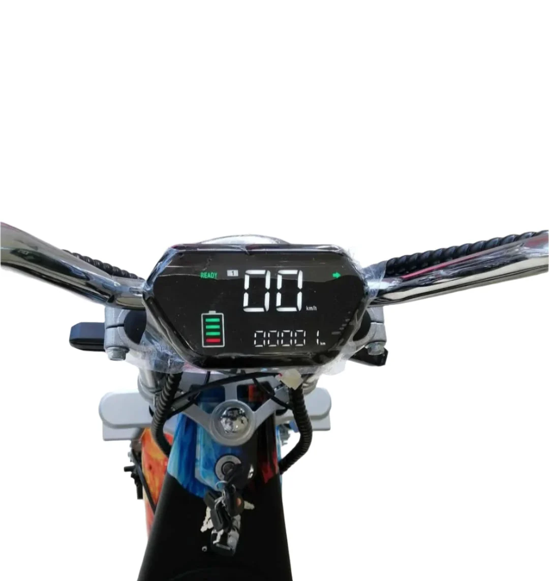 Big Harley E bike Black 1500W 60V 12Ah - Image 5