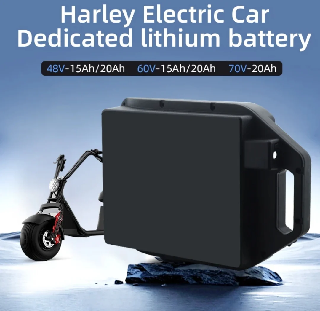 Big Harley Replaceable Battery 60V 13Ah-Lockable