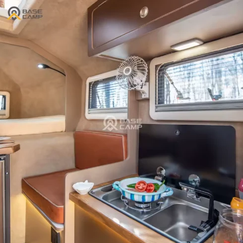 Black Stone 4x4 Slide-In Truck Camper – Built for UAE Outdoor Adventures - Image 2