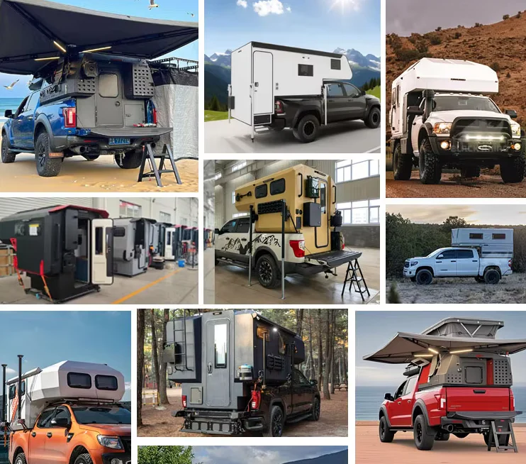 Black Stone 4x4 Slide-In Truck Camper – Built for UAE Outdoor Adventures - Image 8