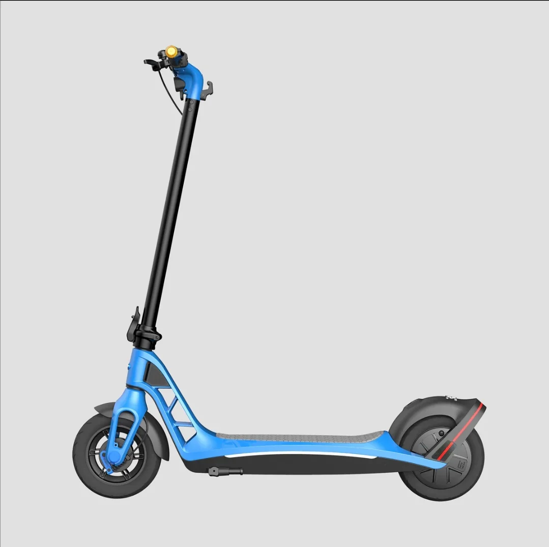 BUGATTI 10 Max Prestigious Electric Scooter- Blue , 36V 15.6Ah 1000W - Image 5
