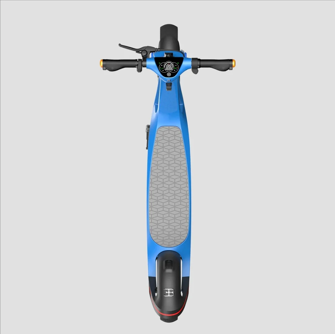 BUGATTI 10 Max Prestigious Electric Scooter- Blue , 36V 15.6Ah 1000W - Image 8