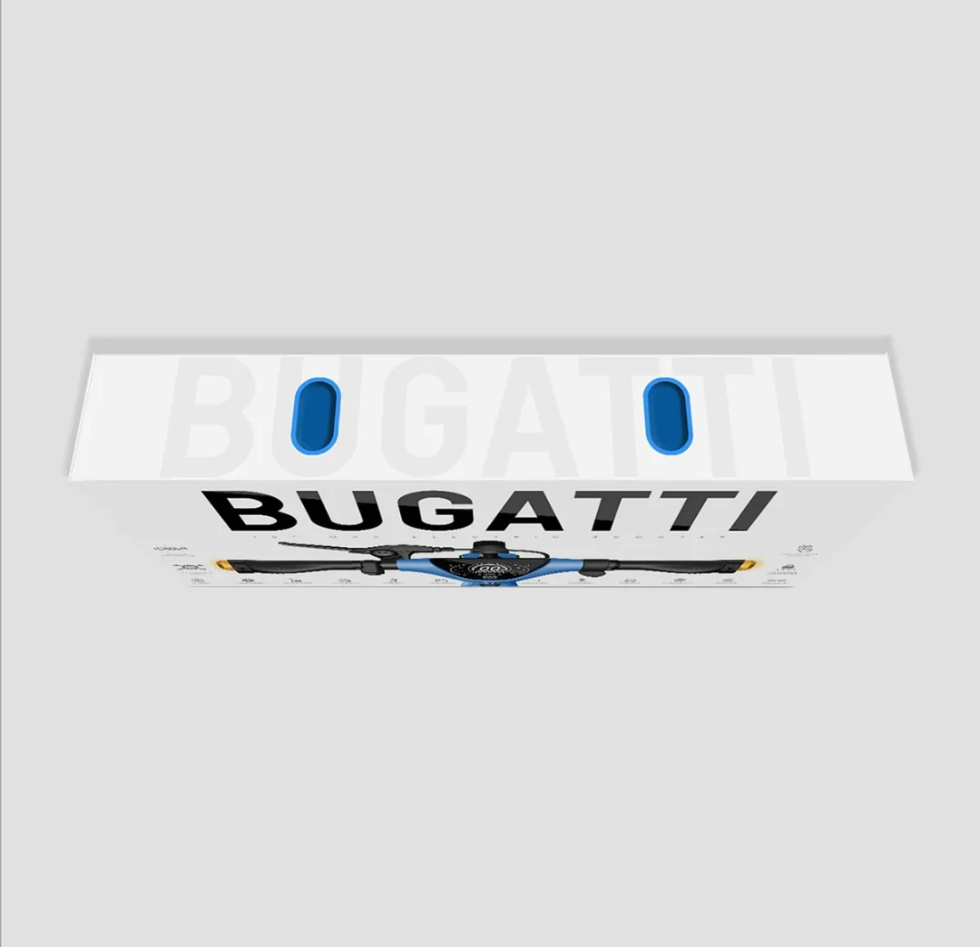 BUGATTI 10 Max Prestigious Electric Scooter- Blue , 36V 15.6Ah 1000W - Image 9