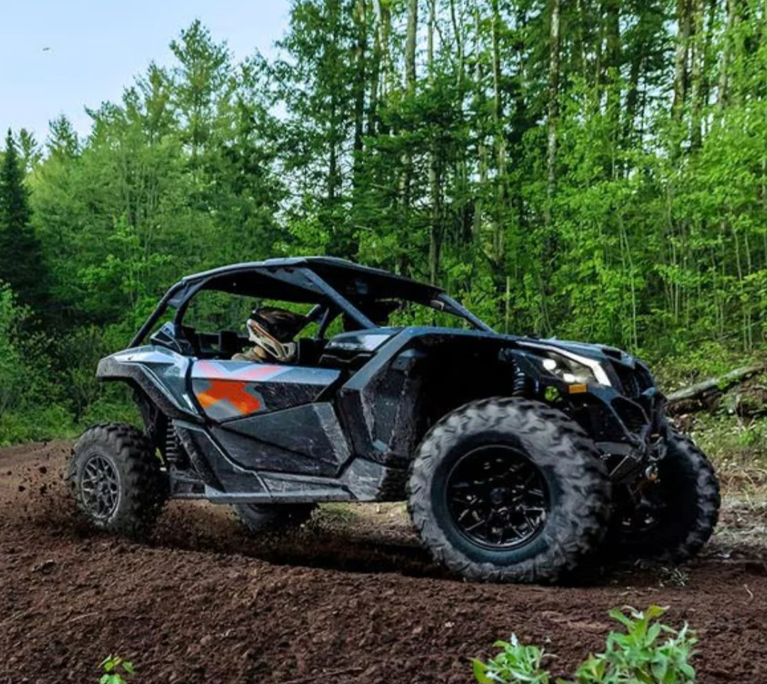 2026 Can-Am Maverick X3 X RS TURBO RR WITH SMART SHOX 900CC - 2UP (DUSTY NAVY) - Image 3