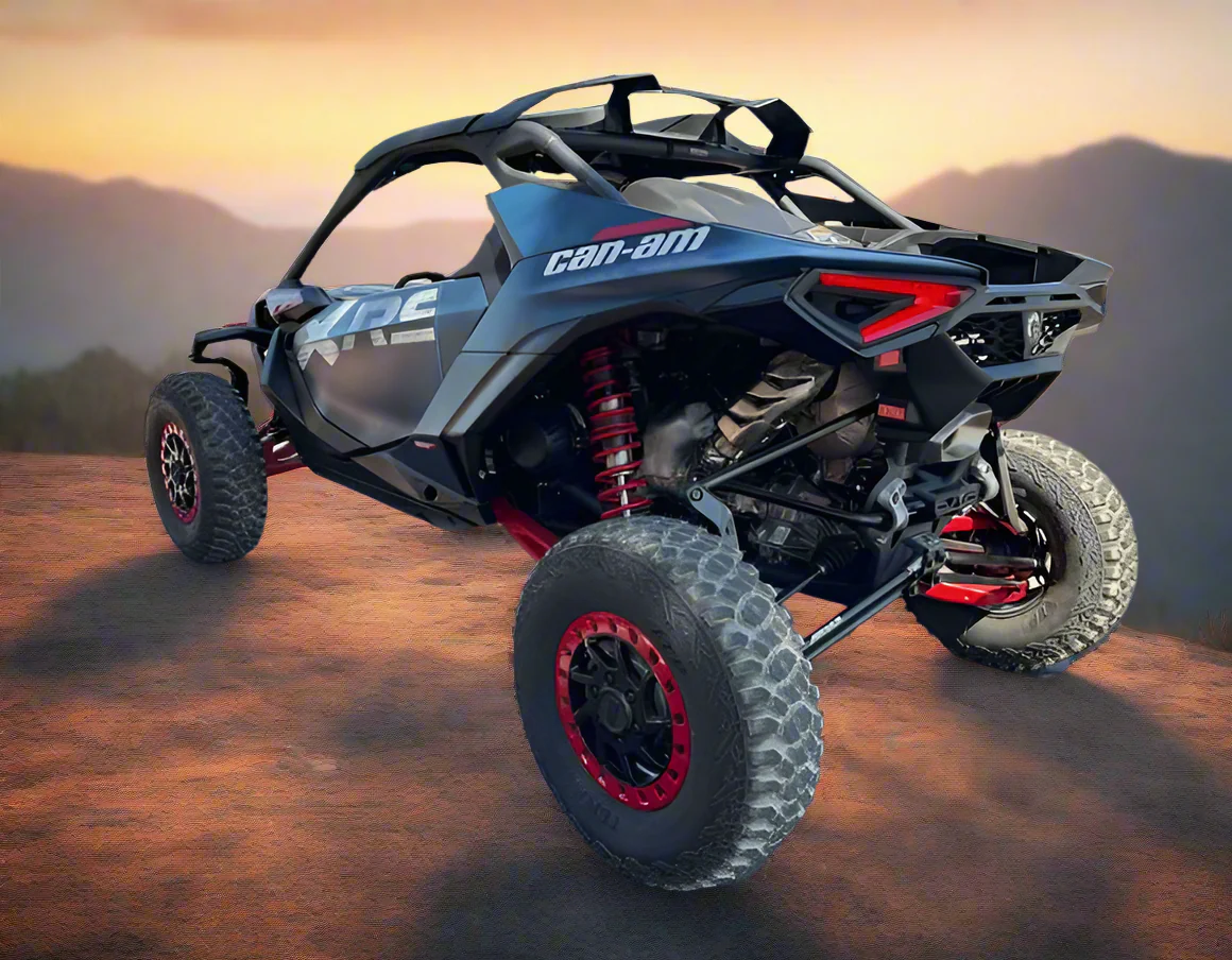 2026 Can-Am MAVERICK R XRS WITH SMART SHOX - 2UP (DUSTY NAVY) - Image 4