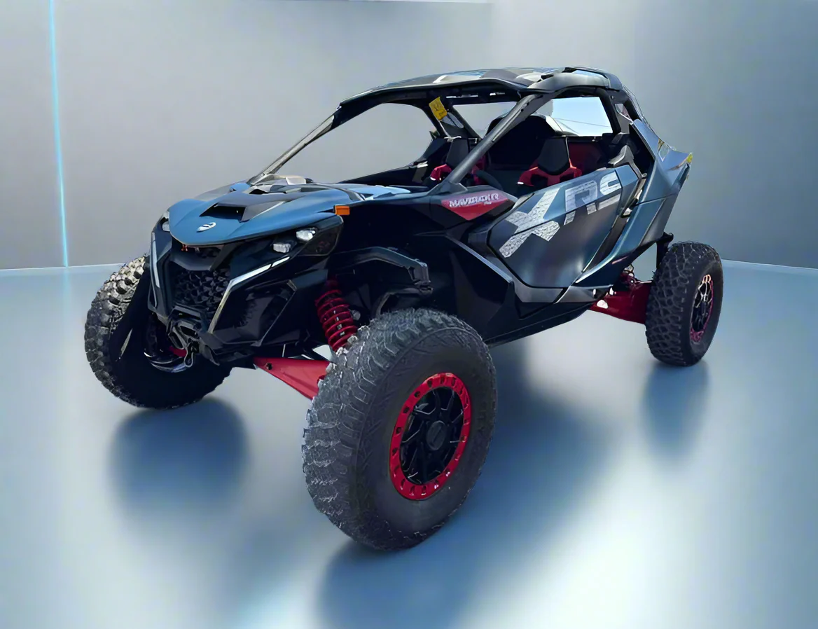 2026 Can-Am MAVERICK R XRS WITH SMART SHOX - 2UP (DUSTY NAVY) - Image 7