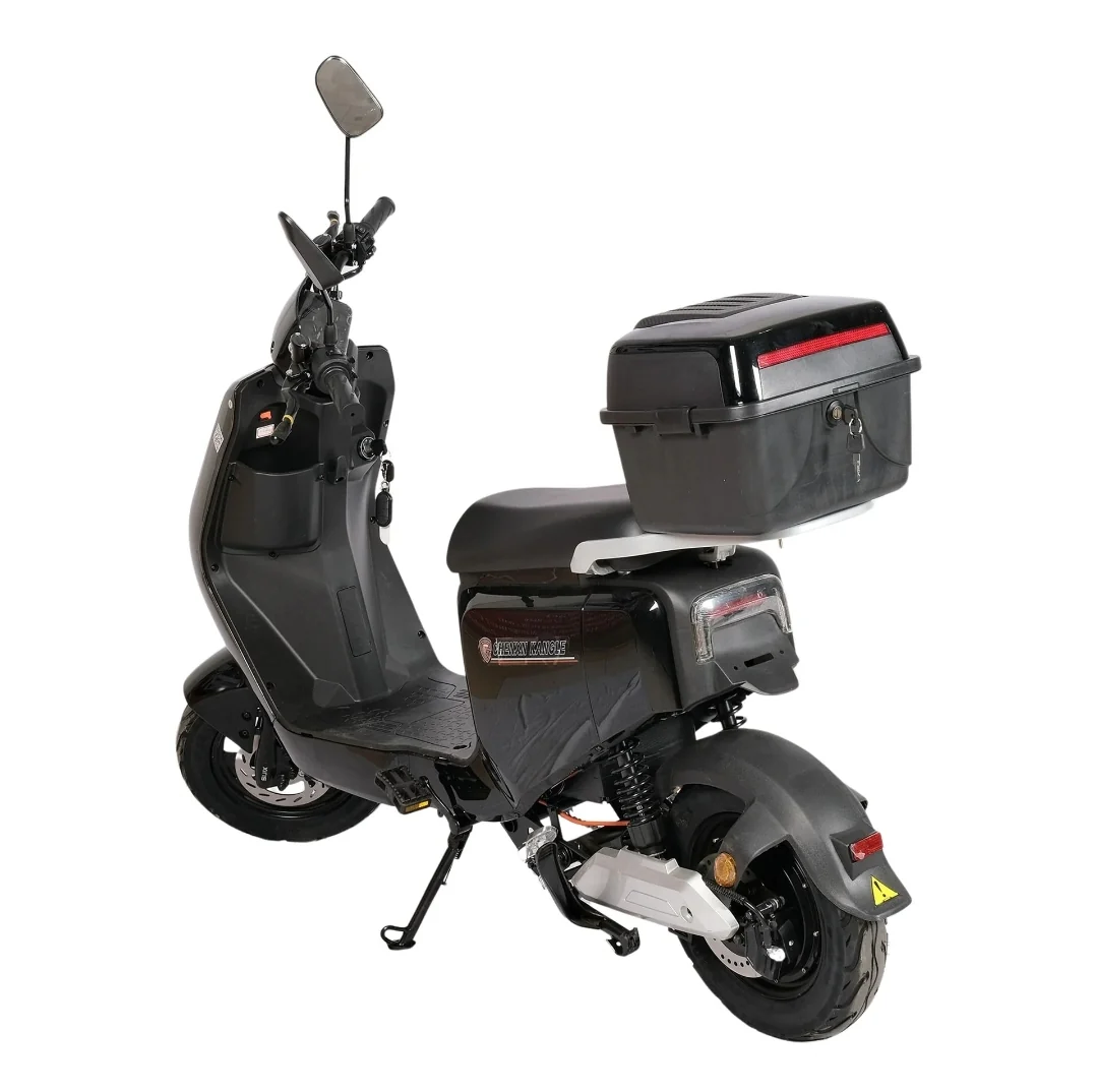 Electric Scooter City Bike with storage box and Paddle - Image 3