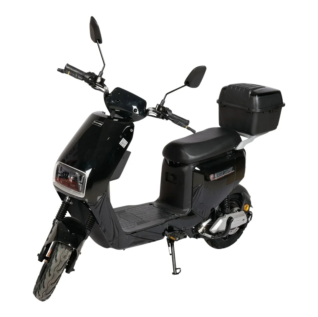Electric Scooter City Bike with storage box and Paddle - Image 4