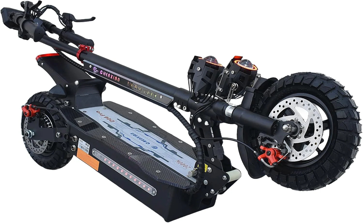 D06 Pro Electric Scooter 48V 13Ah 2000W - Image 4