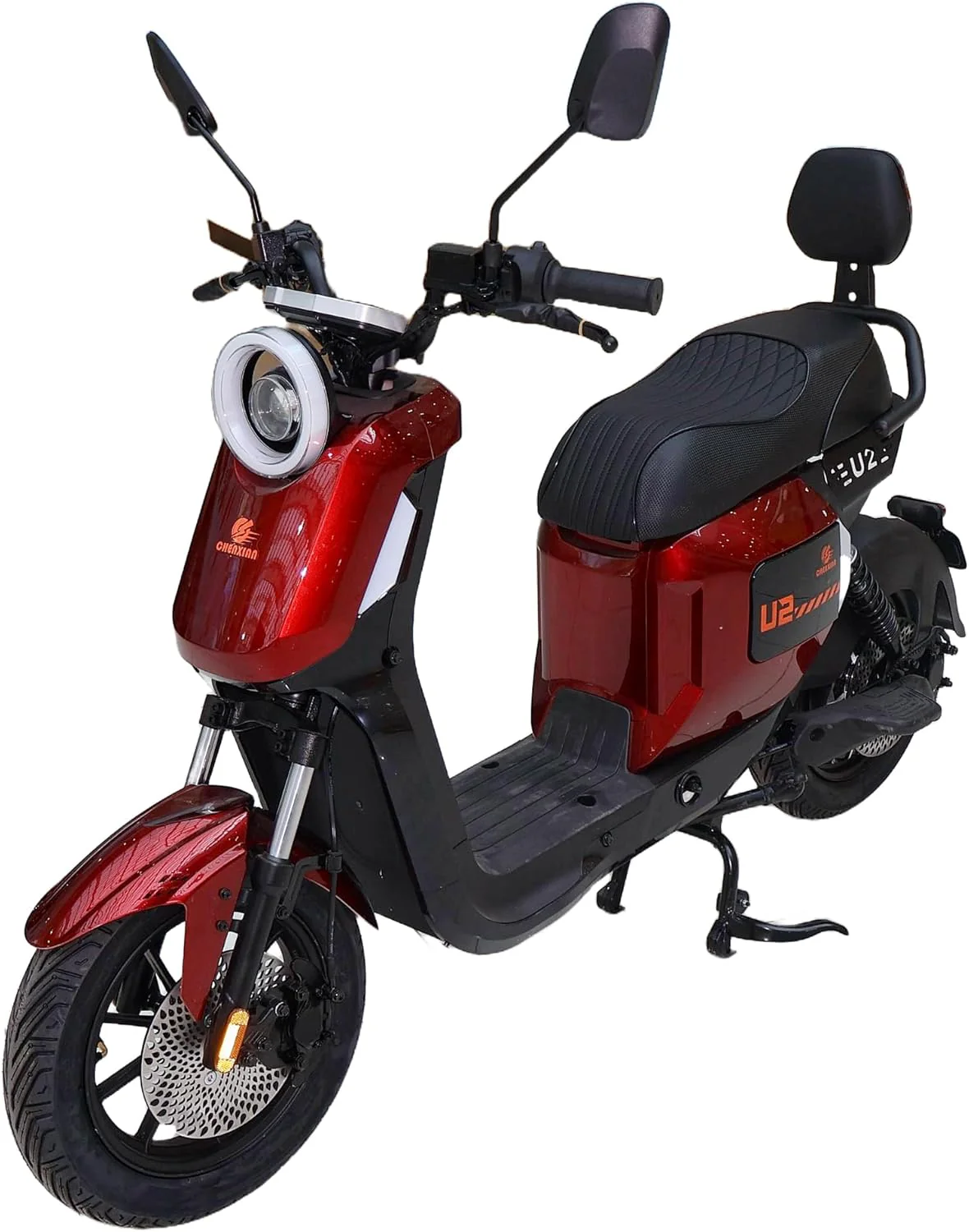 U2 Electric Scooter 48V 20A 400W 2025 New Stylish City Rider With comfortable seat Ring Light - Image 11