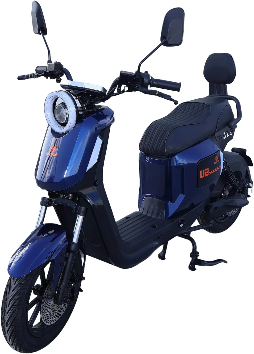 U2 Electric Scooter 48V 20A 400W 2025 New Stylish City Rider With comfortable seat Ring Light - Image 12