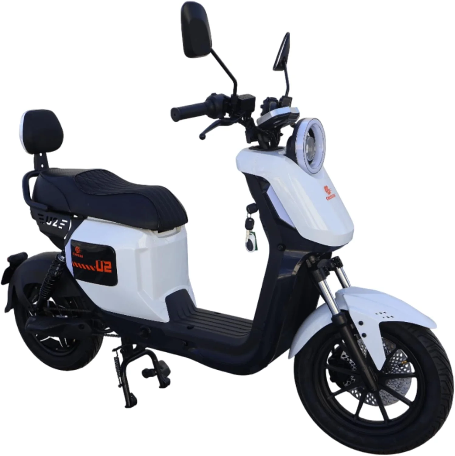 U2 Electric Scooter 48V 20A 400W 2025 New Stylish City Rider With comfortable seat Ring Light - Image 13